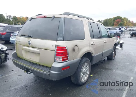 2005 Mercury Mountaineer из США, поврежденный, VIN 4M2DU66W85Z120680